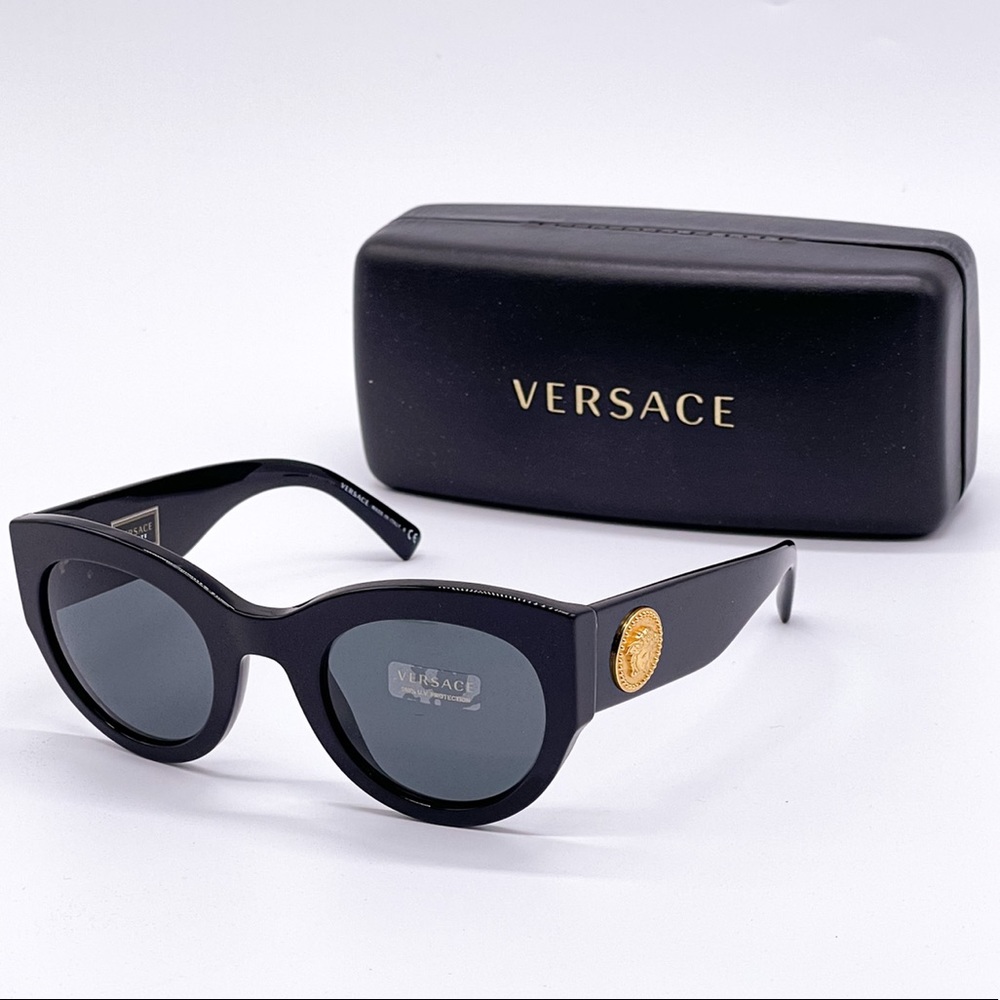 NEW VERSACE VE4353 GB1/87 SUNGLASSES VERSACE VE 4353 EYEWEAR MOD 4353 - Picture 1 of 13